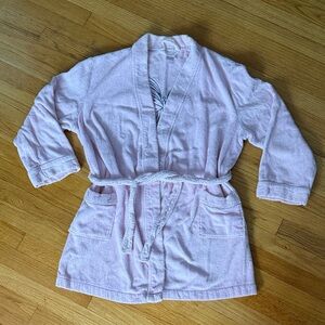 Xhilaration Light Purple/Pink Butterfly Bath Robe Jrs. L/XL